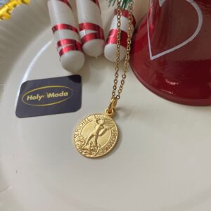 MEDAILLE ST MICHEL ARCHANGE 18mm(Or Jaune)