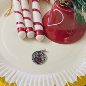 MEDAILLE SACRE COEUR DE JESUS (acier inoxydable)