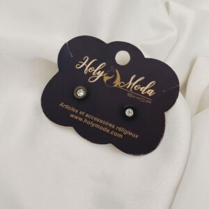 BOUCLE D'OREILLE VICE NOIR 202