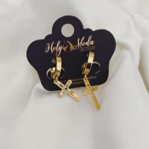 CREOLE CROIX PENDANTE OUVERTE