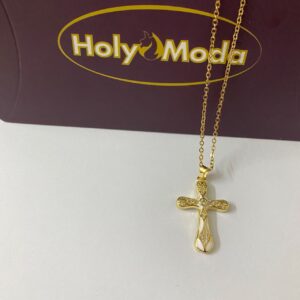 CROIX STRASS 002 BLANC