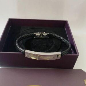 BRACELET HOMME 205 CUIR NOIR