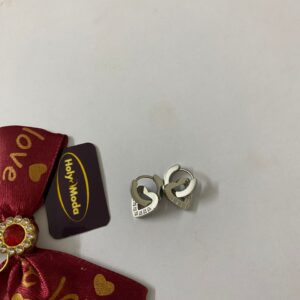 BOUCLE D'OREILLE CREOLE COEUR
