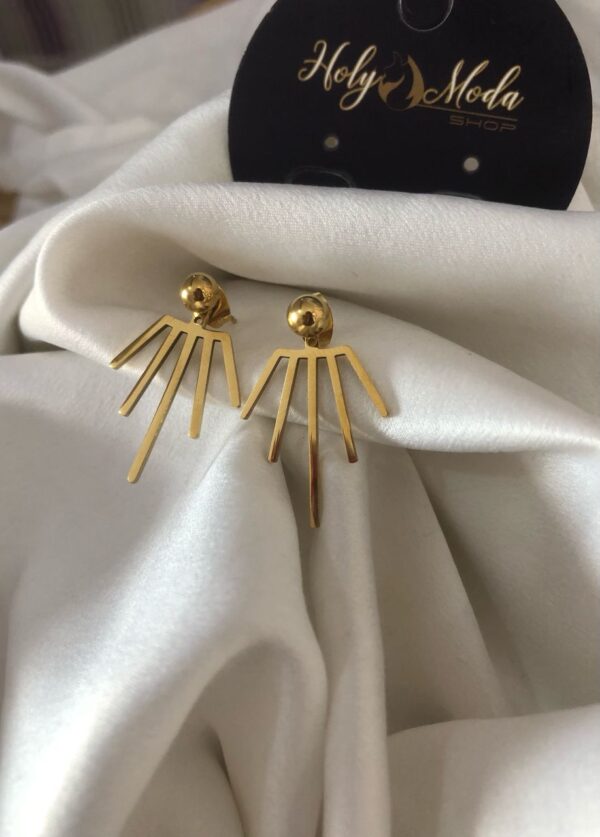 BOUCLE D'OREILLE DEGRADE OR
