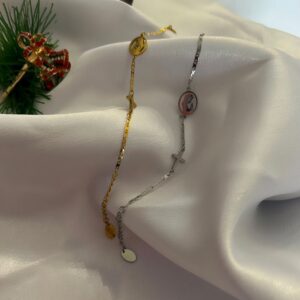 BRACELET VIERGE CROIX