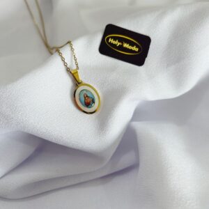 CHAINE NACRE SACRE COEUR DE JESUS