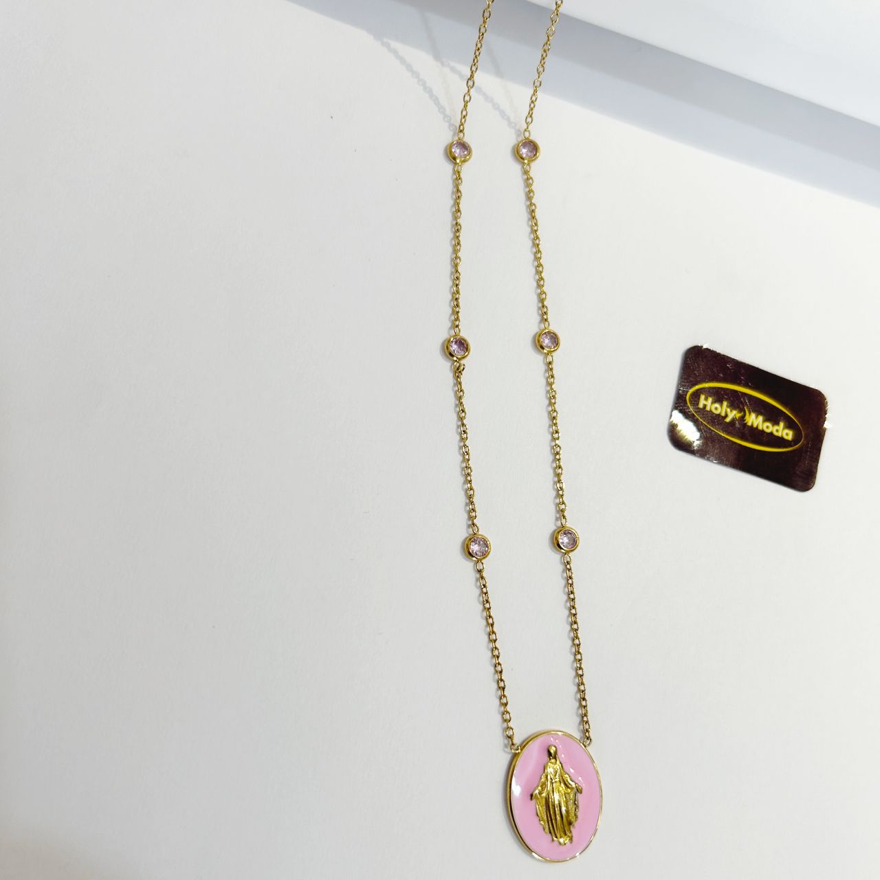 CHAINE MEDAILLE MIRACULEUSE COLOREE – Image 8