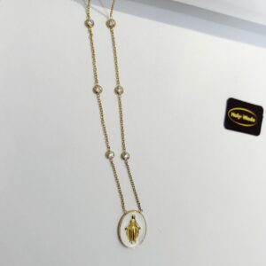 CHAINE MIRACULEUSE BLANC