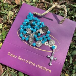 CHAPELET ST BENOIT BLEU