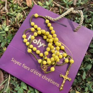 CHAPELET SHAMBALA JAUNE
