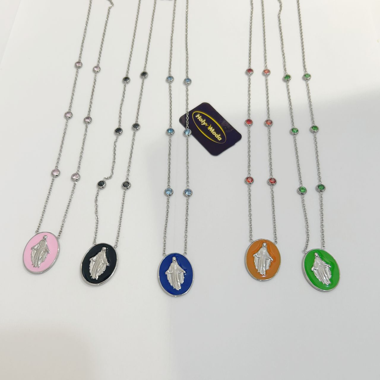 CHAINE MEDAILLE MIRACULEUSE COLORE