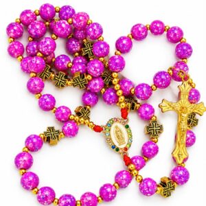 Chapelet Rose Fuchsia NDG