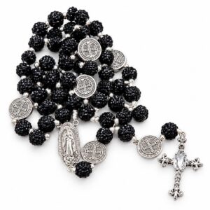 Chapelet St Benoit Noir