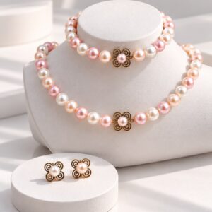 ENSEMBLE PERLE ADINGRA PL OR/PL AR